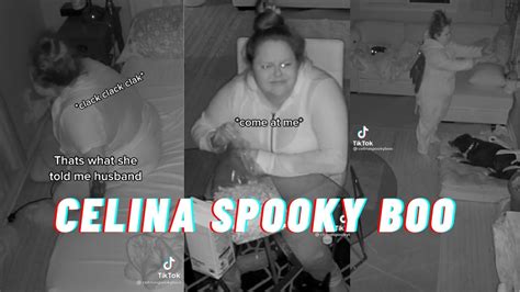 celina sleepwalking fake|spooky boo.